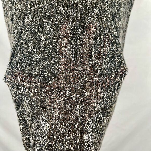 Eileen Fisher Open Knit Short Sleeve Tunic Medium - Picture 3 of 12